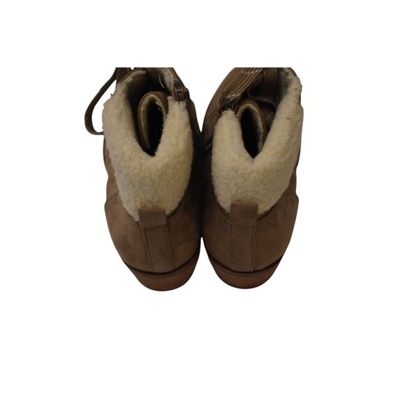 New Women's DV8 Dolce Vita Suede Fleece Lined Ankle Boots Size 8.5 - Picture 4 of 10